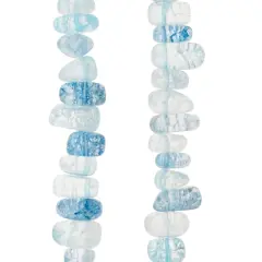 Aqua Mix Quartz Chip Beads by Bead Landing&trade;