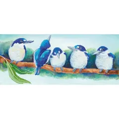Diamond Dotz&reg; Kingfisher Politics Diamond Painting Kit