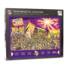 Joe Journeyman NFL 500 Piece Jigsaw Puzzle Minnesota Vikings
