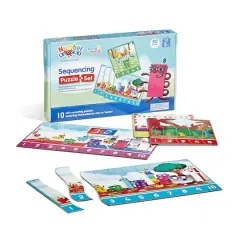 hand2mind Numberblocks&reg; Simple Cut Sequencing Puzzle Set