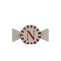 8" Candy Monogram Tabletop D&eacute;cor by Ashland&reg; N