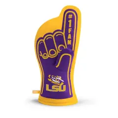 Quilted No.1 Oven Mitt LSU Tigers
