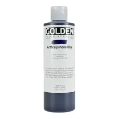 Golden&reg; Fluid Acrylics, 8oz. Anthraquinone Blue