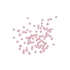 Round Flatback Austrian Crystals Mix by Bead Landing&trade;, 90ct. Light Rose