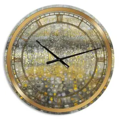 Designart Glam Abstract II Wall Clock
