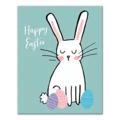Happy Easter Eggs Canvas Art