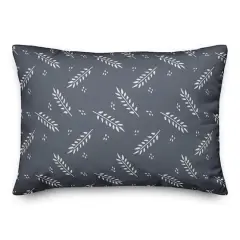 Wheat Pattern Indoor/Outdoor Pillow Slate