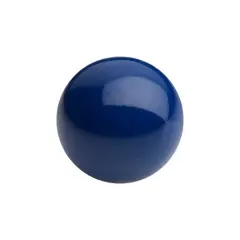 Preciosa Maxima Gemcolor Pearl Beads, 12mm Navy Blue