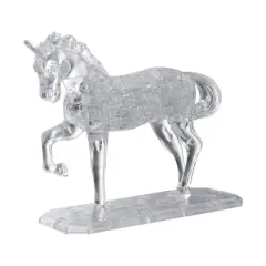 Original 3D Crystal Puzzle&trade; White Horse 98 Piece Puzzle