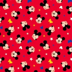 Disney&reg; Mickey Head Toss Cotton Fabric