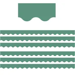 Teacher Created Resources Eucalyptus Green Border, 210ft.