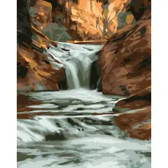 8" x 10" The Gorge Paint-by-Number Kit by Artist's Loft&reg;