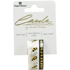 Paper House&reg; Bees By Carol Shiber Washi Tape Set
