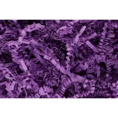 Essentials by Leisure Arts Crinkle Shred Box, 10lb. Purple
