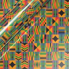 Siser&reg; EasyPatterns&reg; Plus Kente Heat Transfer Vinyl Green