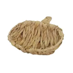 Natural Woven Water Hyacinth Pumpkin Basket by Ashland&reg;