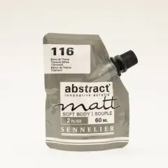Sennelier Matt Abstract&reg; Acrylic, 60mL 116 Titanium White