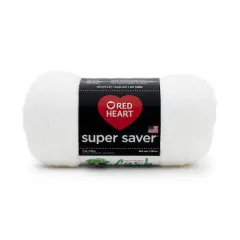 Red Heart&reg; Super Saver&reg; Solid Yarn White