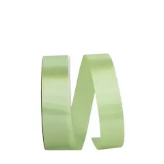 JAM Paper 3/8" x 100yd. Single Face Satin Allure Ribbon Mint