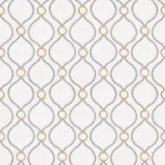 Surface Style Curveball Peel & Stick Wallpaper Platinum