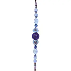 Blue Heart Czech Glass Bead Mix by Bead Landing&trade;
