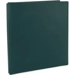 Pioneer&reg; Family Treasures&reg; Deluxe Fabric Post Bound Album, 12" x 15" Hunter Green