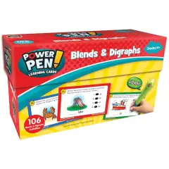 Teacher Created Resources Power Pen&trade; Learning Cards: Blends & Digraphs