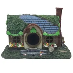 Santa's Workshop 9.5" Irish Cottage Bird House