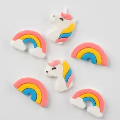 PME Cake Sweet Street&reg; Unicorn & Rainbow Icing Decorations
