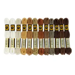 DMC&reg; Earth Tones Tapestry Wool Pack