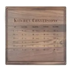 Kitchen Conversions 17" x 11" Walnut Cutting Board