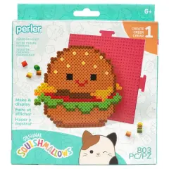 Perler&trade; Squishmallows&trade; Carl Fused Bead Kit