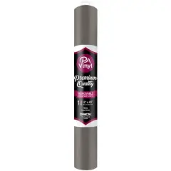 PA Vinyl Matte Removable Adhesive Vinyl Gray