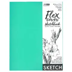 Pro Art&reg; Premium Sketchbook with Flexible Cover, 8.5" x 11"