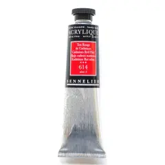 Sennelier Extra Fine Artists' Acrylic Paint, 60mL 614 Cadmium Red Hue