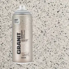 Montana&trade; Cans Granit Effect Spray Paint, 400mL Light Gray
