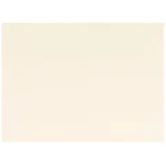 JAM Paper 5" x 6" Ivory Blank Flat Note Cards