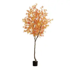 7ft. Autumn Maple Artificial Fall Tree