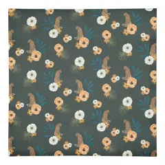 Tropical Jag Cotton Twill Napkin Green