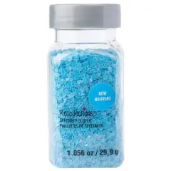 Glow-in-the-Dark Hexagon Specialty Glitter by Recollections&trade; Blue