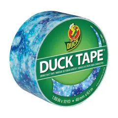 Duck Tape&reg; Brand Starry Galaxy Print Duct Tape