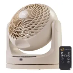 Iris&reg; 12.25" Latte Fan with Remote