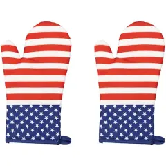 Stars & Stripes Americana Oven Mitts, 2ct.