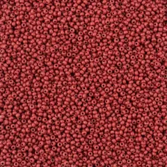 John Bead Terra Intensive 11/0 Czech Glass Seed Beads, 250g Brown Matte