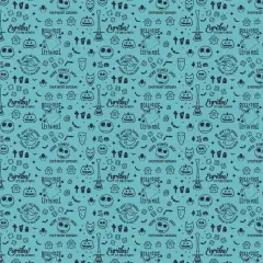 Camelot Fabrics Nightmare Before Christmas Creepy Cute Celebration Cotton Precut Fabric Bundle