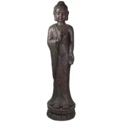 33" Standing Buddha Outdoor Garden Statue