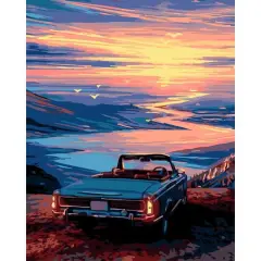 Crafting Spark Emerald View Painting by Numbers Kit