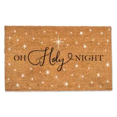 Oh Holy Night 30" x 18" Door Mat