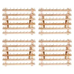 Dritz&reg; Wooden Thread Rack, 4ct.