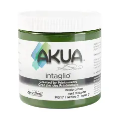 Akua&reg; Intaglio&reg; Ink, 8oz. Oxide Green